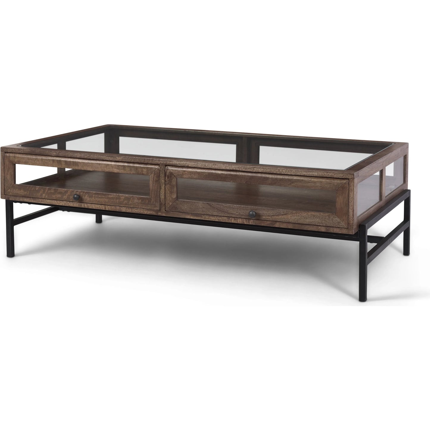 040 SI-2369737 | Primary Silo | Arelius Rectangular Coffee Table by Mercana. Made from solid wood in a modern style.