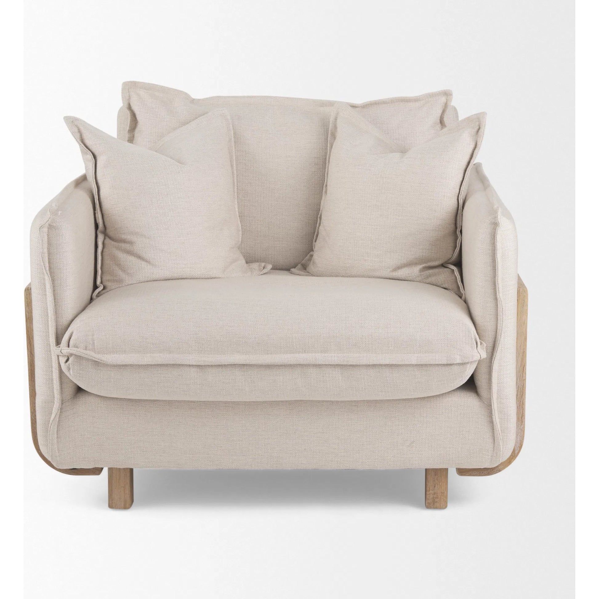 Roy Upholstered Chair by Mercana. Made from unique in a modern style.