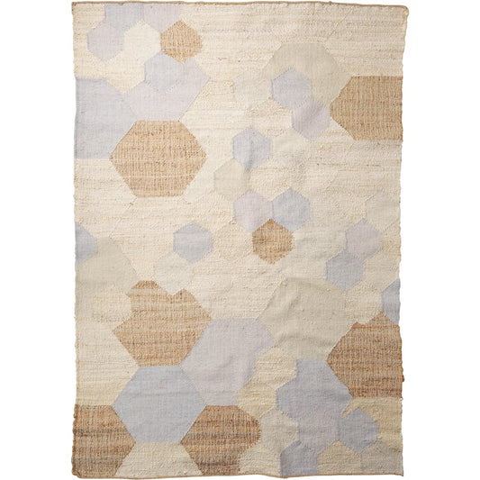 001 SI-2369747 | Primary Silo | Mayson Multi-Colored Area Rug by Mercana in blue, cream. Made from fabric in a unique style.