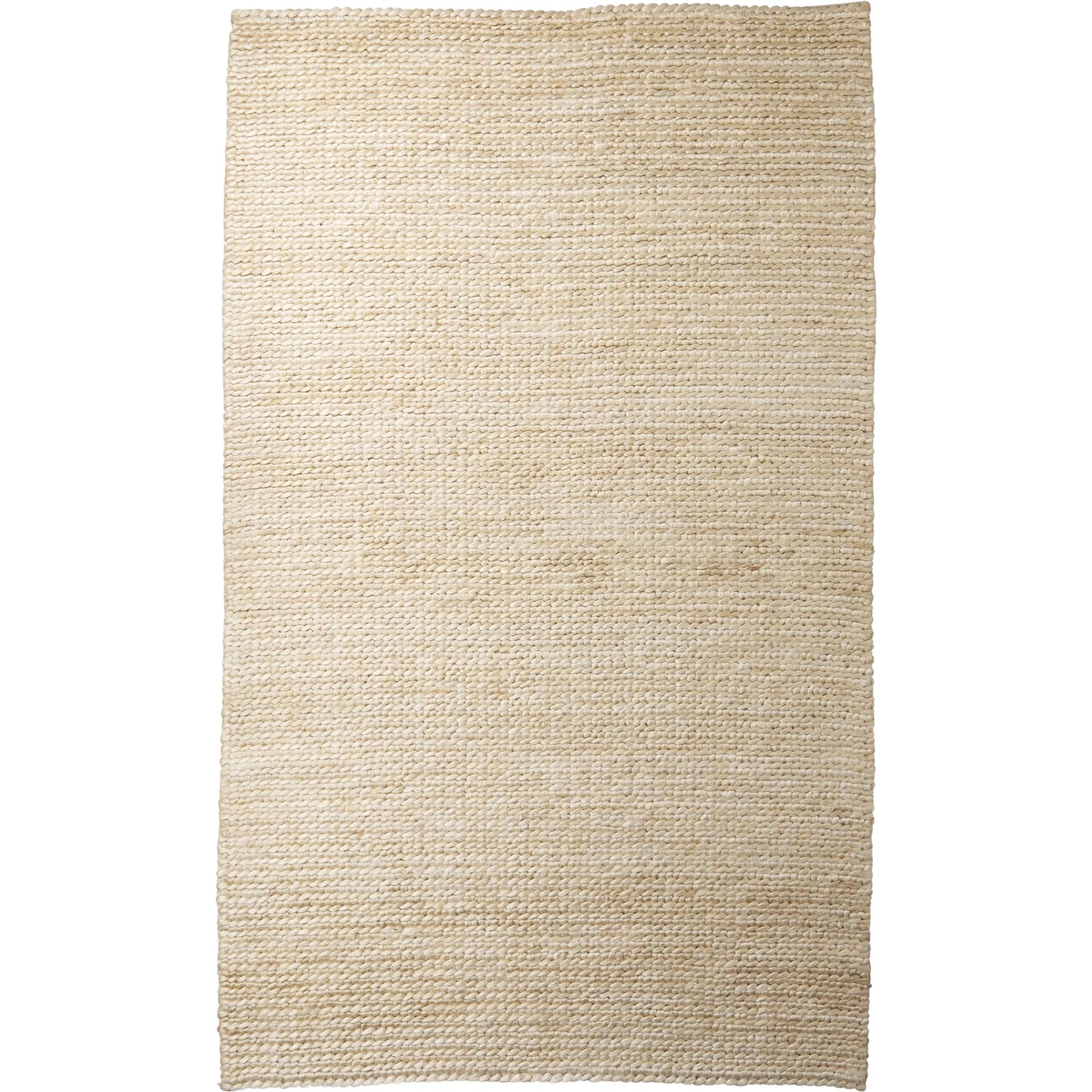 Milo Rug by Mercana in beige. Made from fabric in a unique style.