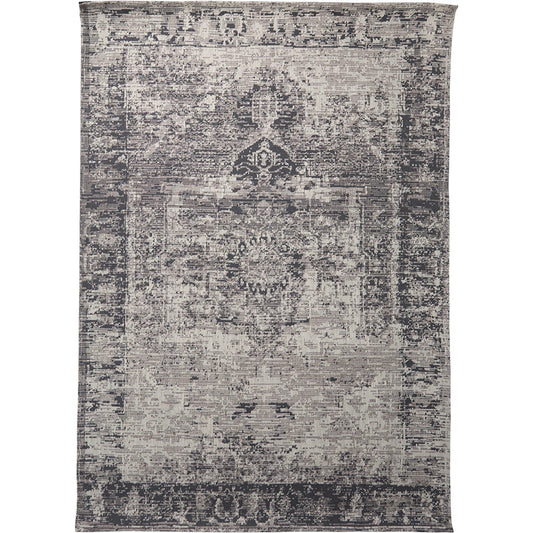 Greyson Area Rug by Mercana in gray. Made from fabric in a unique style.