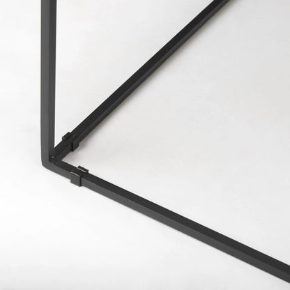 Nathan Coffee Table by Mercana in natural. Made from unique in a modern style.