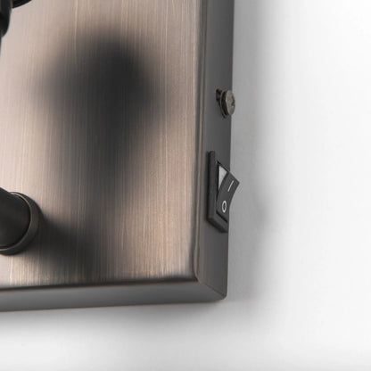 Kinsley Wall Sconce by Mercana in beige. Made from metal in a modern style.