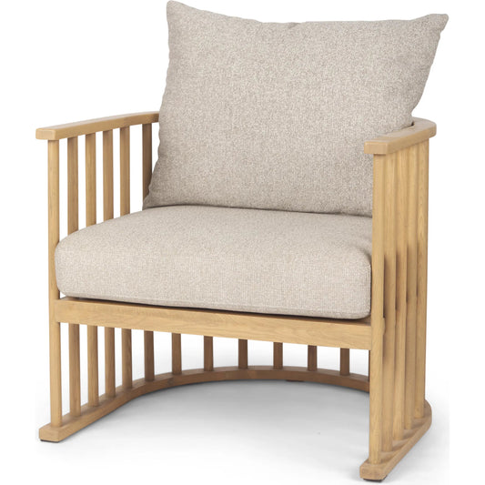 Kopari Accent Chair by Mercana. Made from solid wood in a unique style.