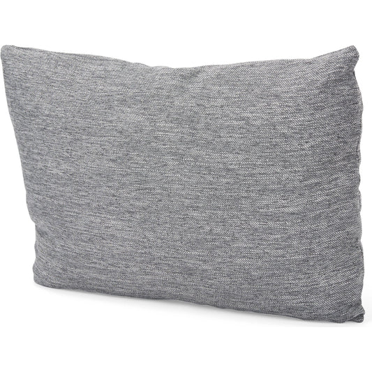Valence New Gray Arm Pillow Sectional Piece by Mercana in gray. Made from fabric in a unique style.