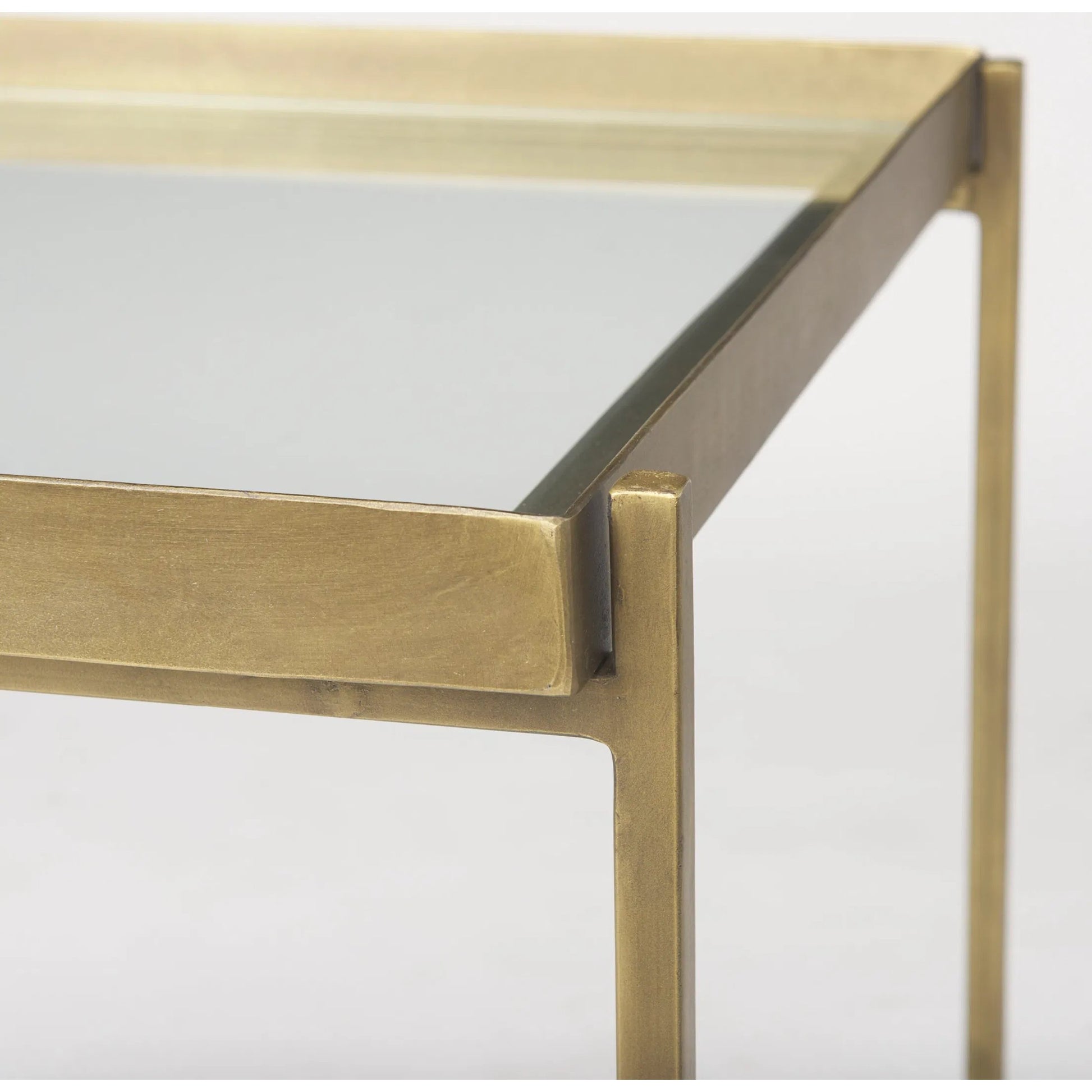 Trey Accent Table by Mercana. Made from metal in a transitional style.
