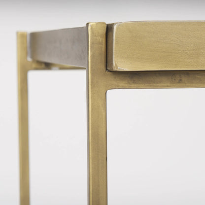 Trey Accent Table by Mercana. Made from metal in a transitional style.