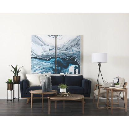 Brooks Upholstered Sofa by Mercana. Made from polyester blend in a transitional style.