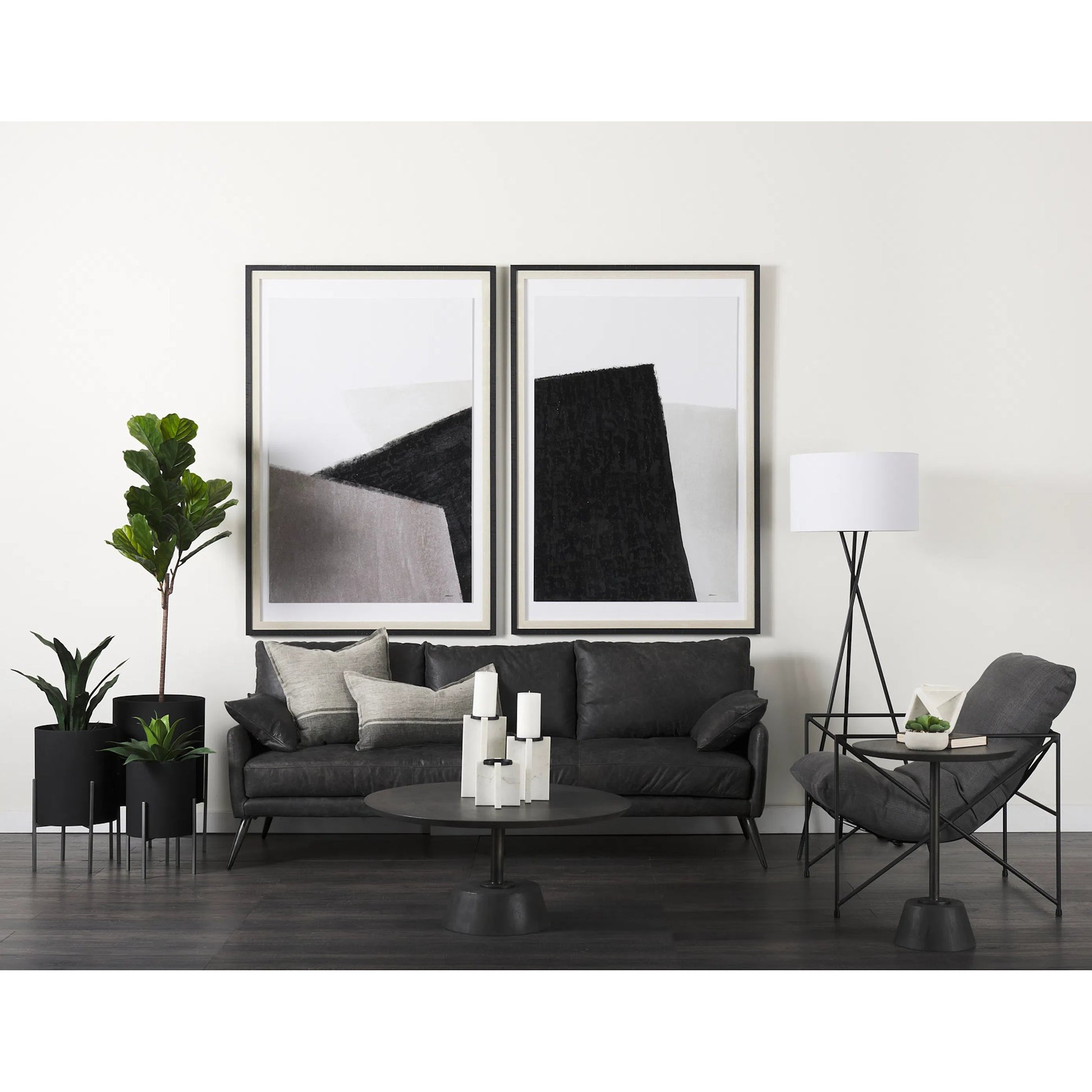 Maxwell End/Side Table by Mercana. Made from metal, wood in a modern style.