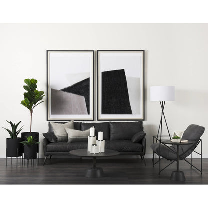 Maxwell End/Side Table by Mercana. Made from metal, wood in a modern style.