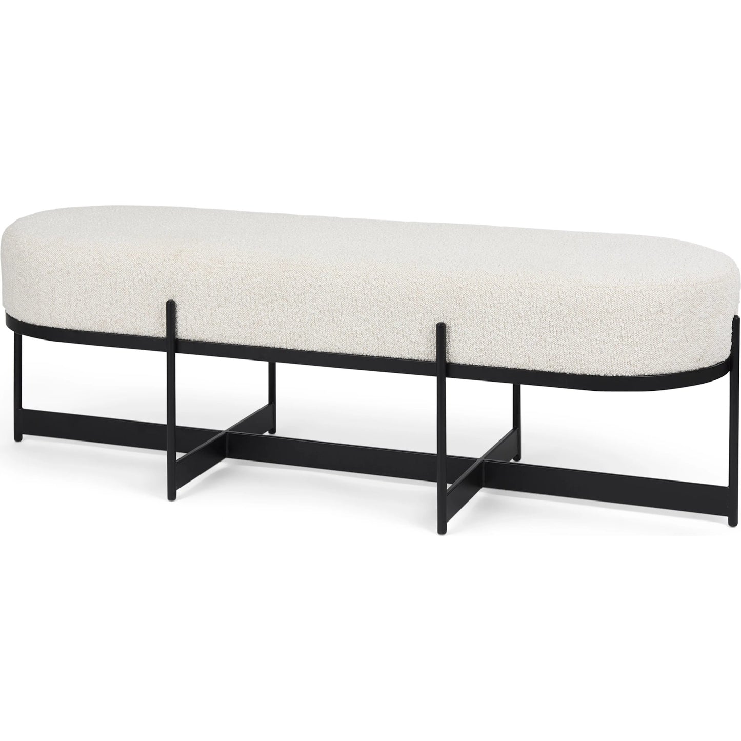 010 SI-2369811 | Primary Silo | Amelia Bench by Mercana in cream. Made from unique in a modern style.