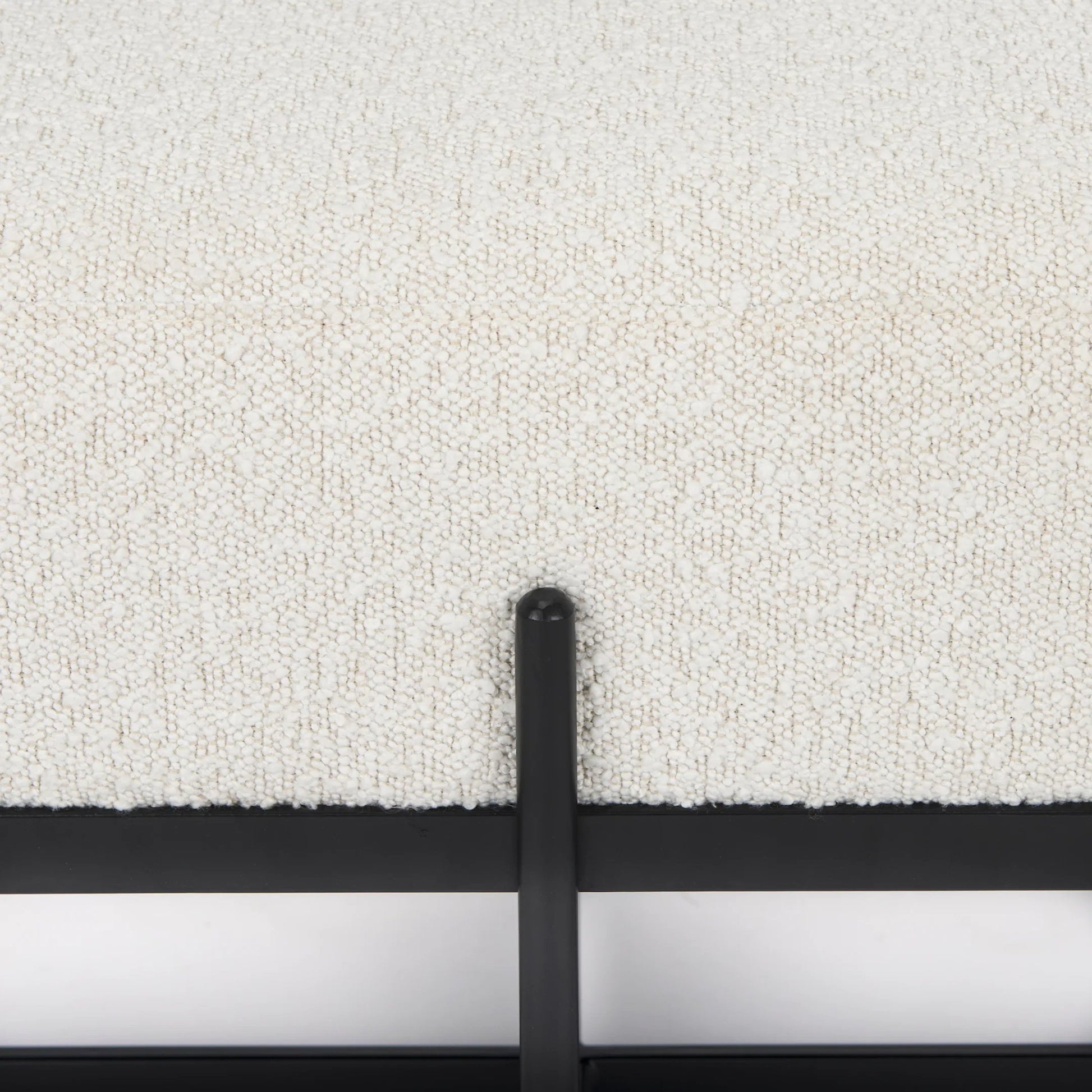 Amelia Bench by Mercana in cream. Made from unique in a modern style.