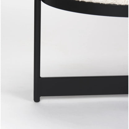 Amelia Bench by Mercana in cream. Made from unique in a modern style.