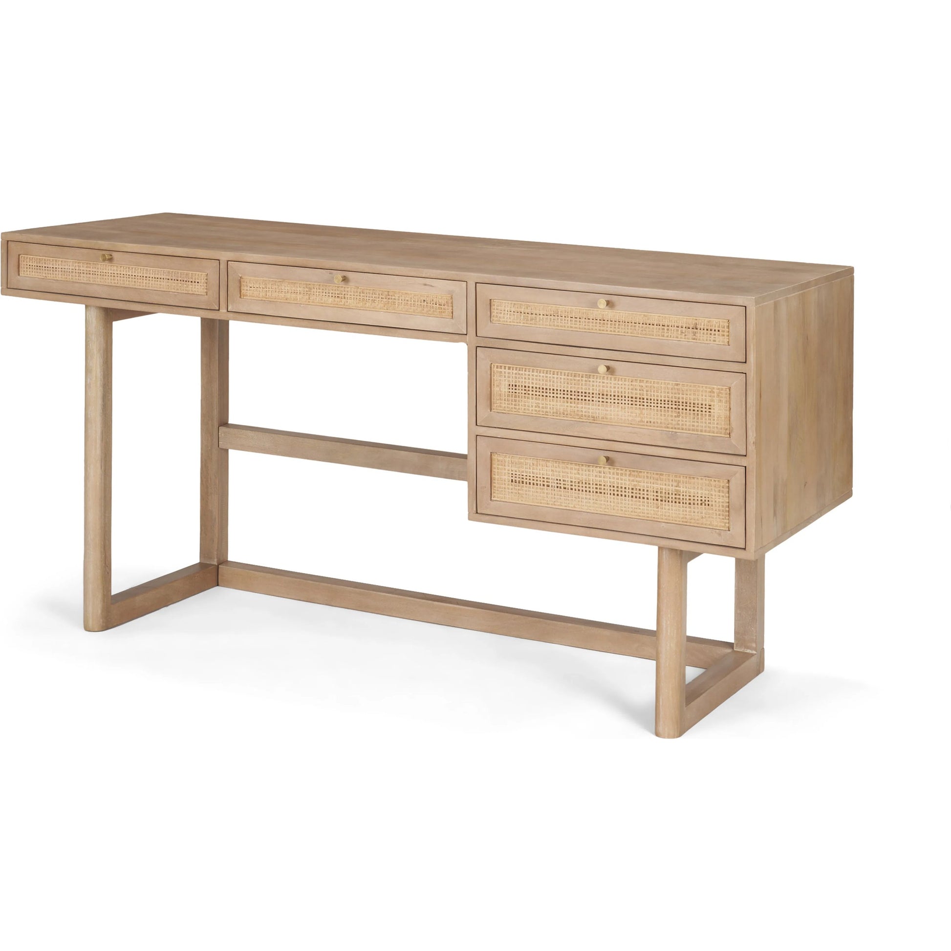 Grier Office Desk by Mercana. Made from solid wood in a unique style.