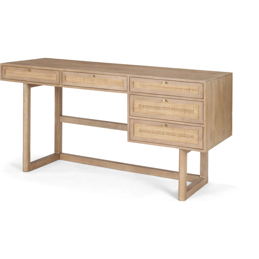 Grier Office Desk by Mercana. Made from solid wood in a unique style.