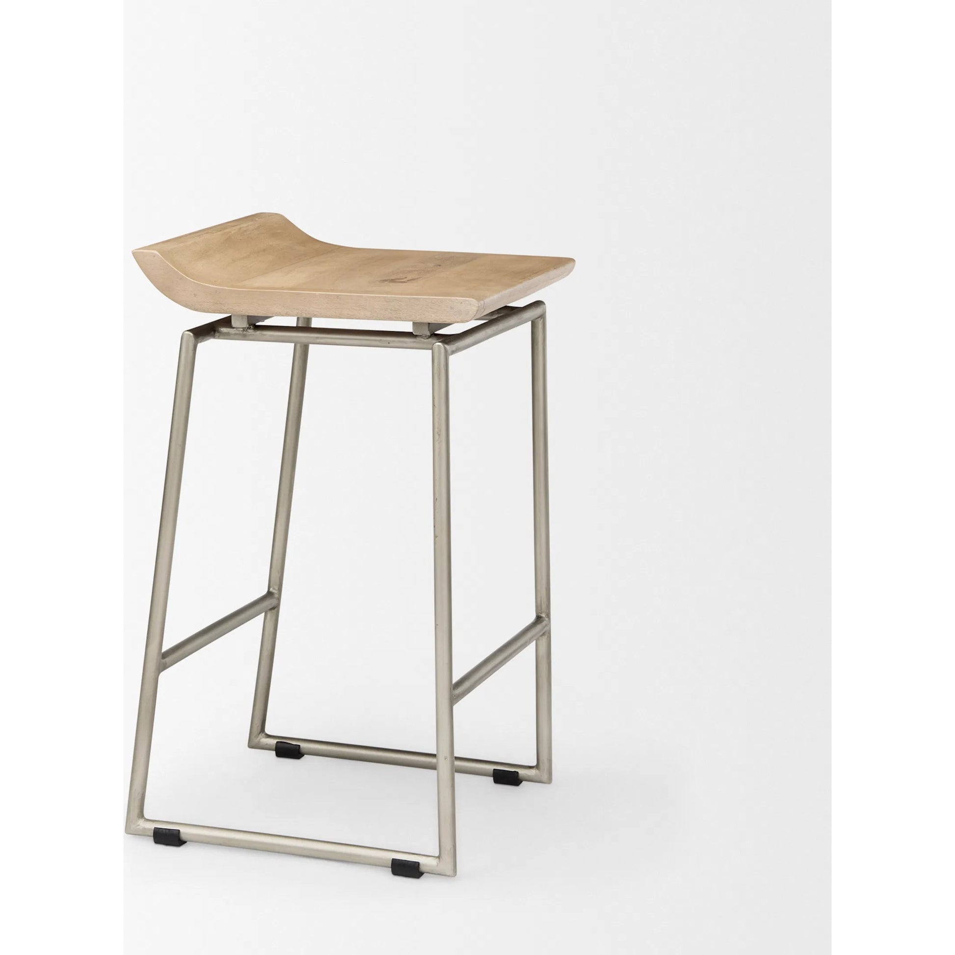 Givens Counter Stool by Mercana. Made from metal in a transitional style.