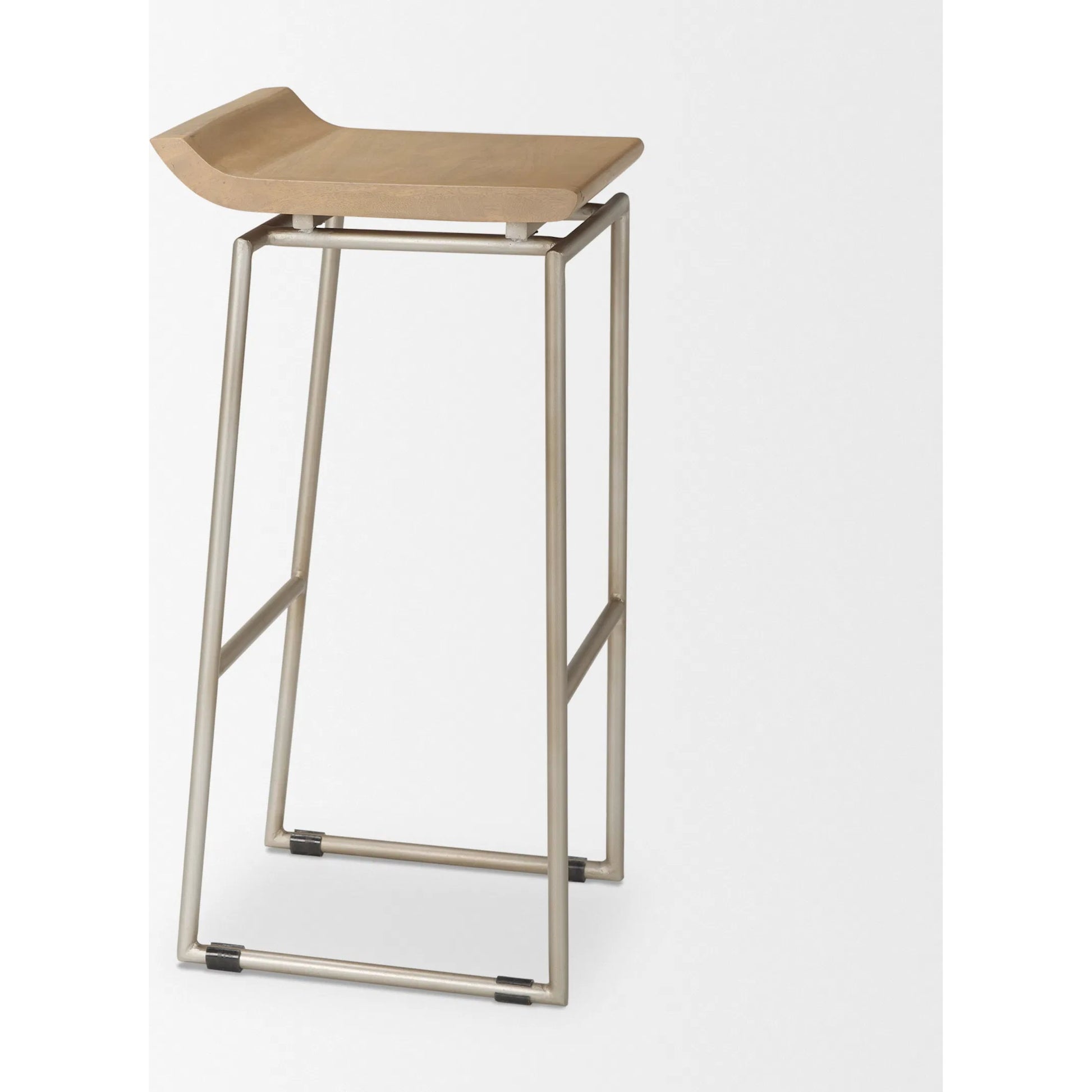Givens Bar Stool by Mercana. Made from metal in a transitional style.