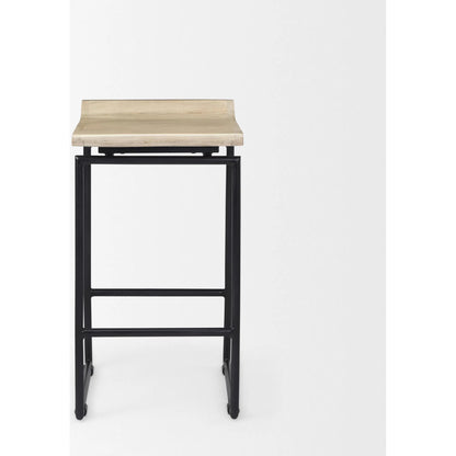 Givens Counter Stool by Mercana. Made from metal in a transitional style.