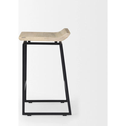Givens Counter Stool by Mercana. Made from metal in a transitional style.