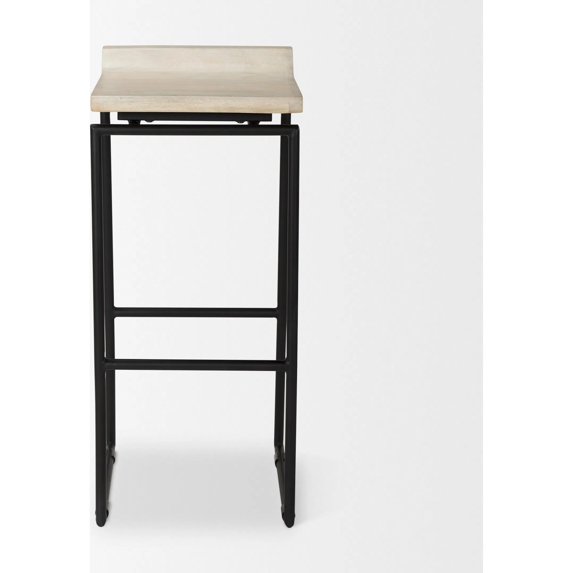Givens Bar Stool by Mercana. Made from metal in a transitional style.