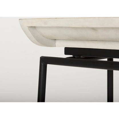 Givens Bar Stool by Mercana. Made from metal in a transitional style.