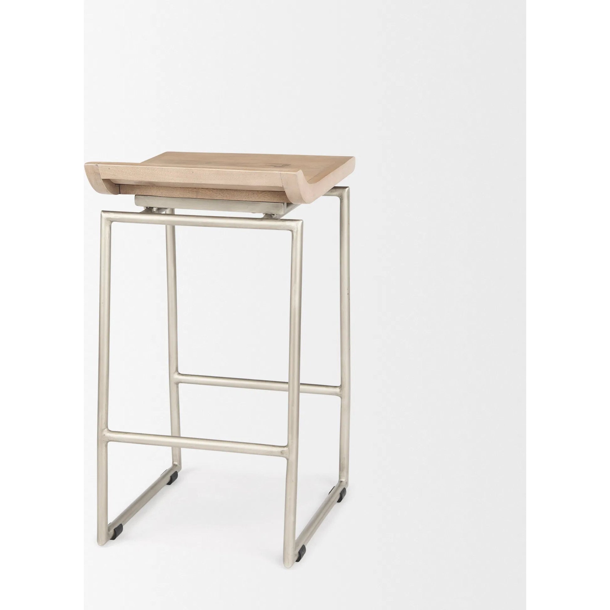Givens Counter Stool by Mercana. Made from metal in a transitional style.