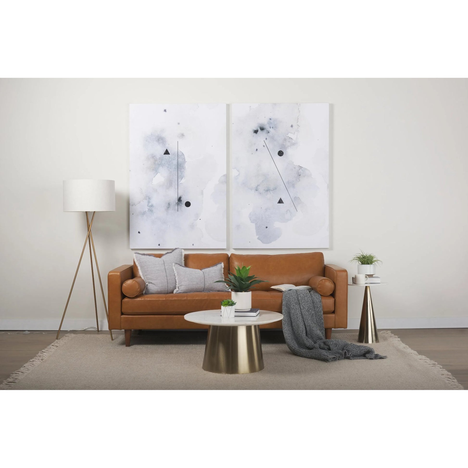 Svend Sofa by Mercana. Made from genuine leather in a unique style.