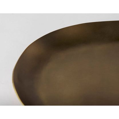 Payson Aluminum Candle Tray by Mercana in brown. Made from metal in a modern style.