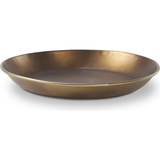 Eagan Tray by Mercana in gold. Made from metal in a unique style.