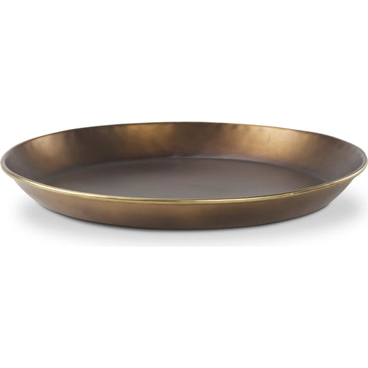 Eagan Tray by Mercana in gold. Made from metal in a unique style.