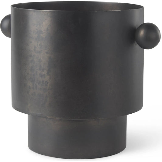 Juno Iron Vase by Mercana. Made from metal in a unique style.