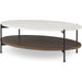 Larkin Round Coffee Table by Mercana. Made from unique in a transitional style.