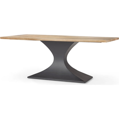 Maxton Dining Table by Mercana. Made from metal in a modern style.