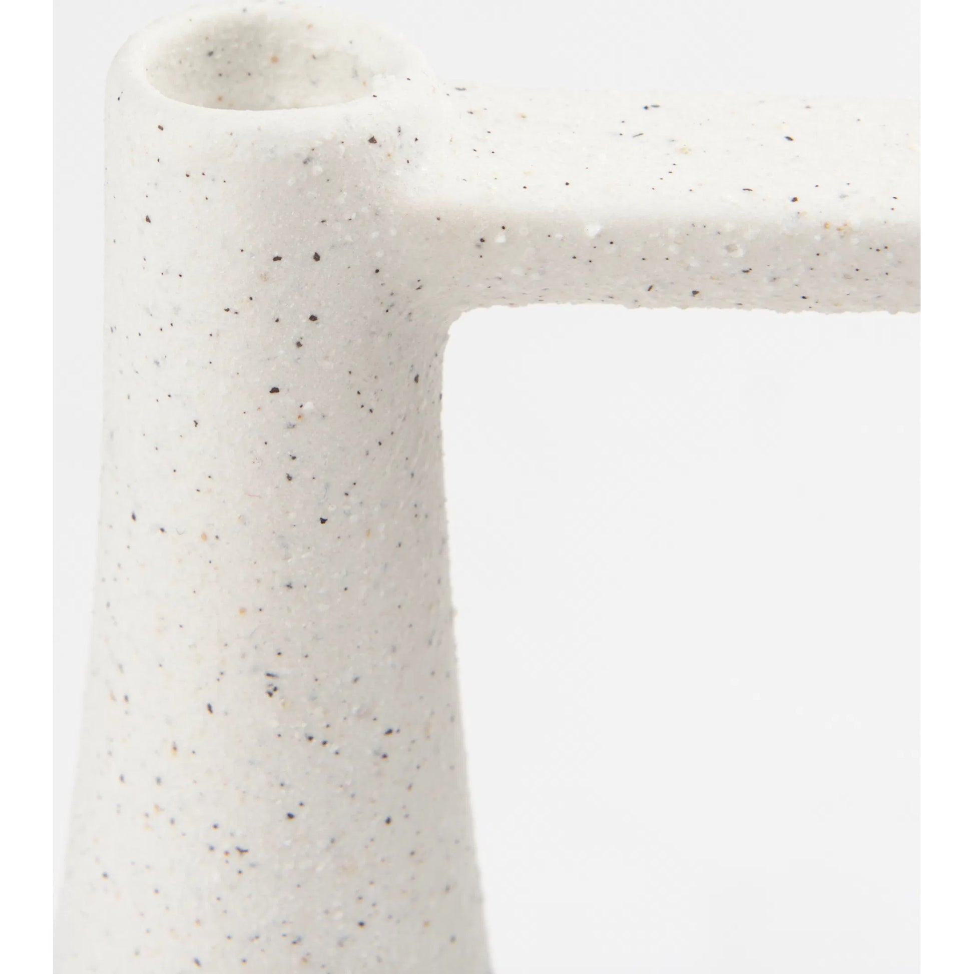 Burton White Jug Vase by Mercana in white. Made from ceramic in a modern style.