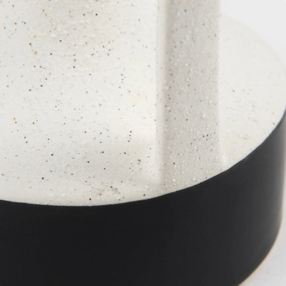 Burton White Jug Vase by Mercana in white. Made from ceramic in a modern style.