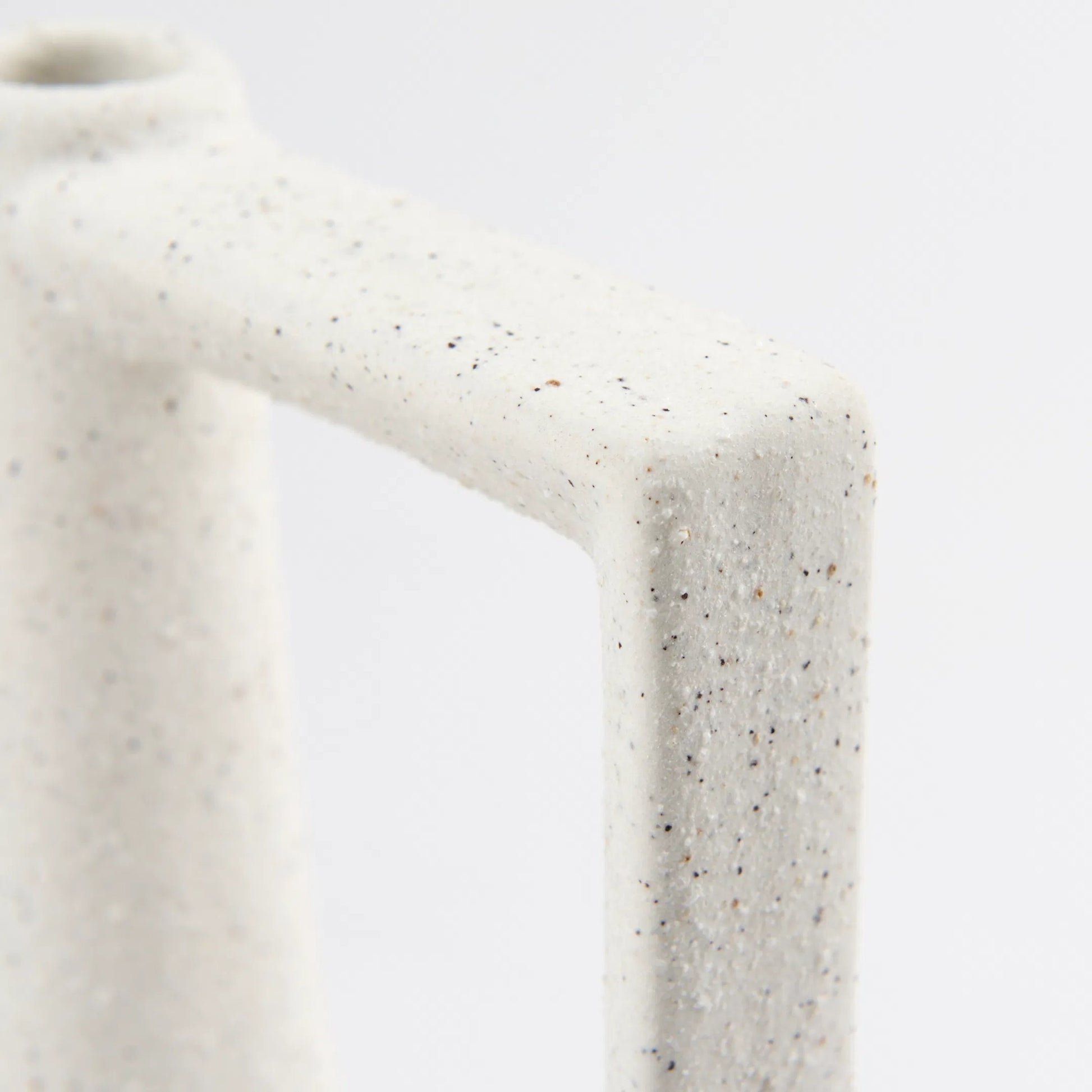 Burton White Jug Vase by Mercana in white. Made from ceramic in a modern style.