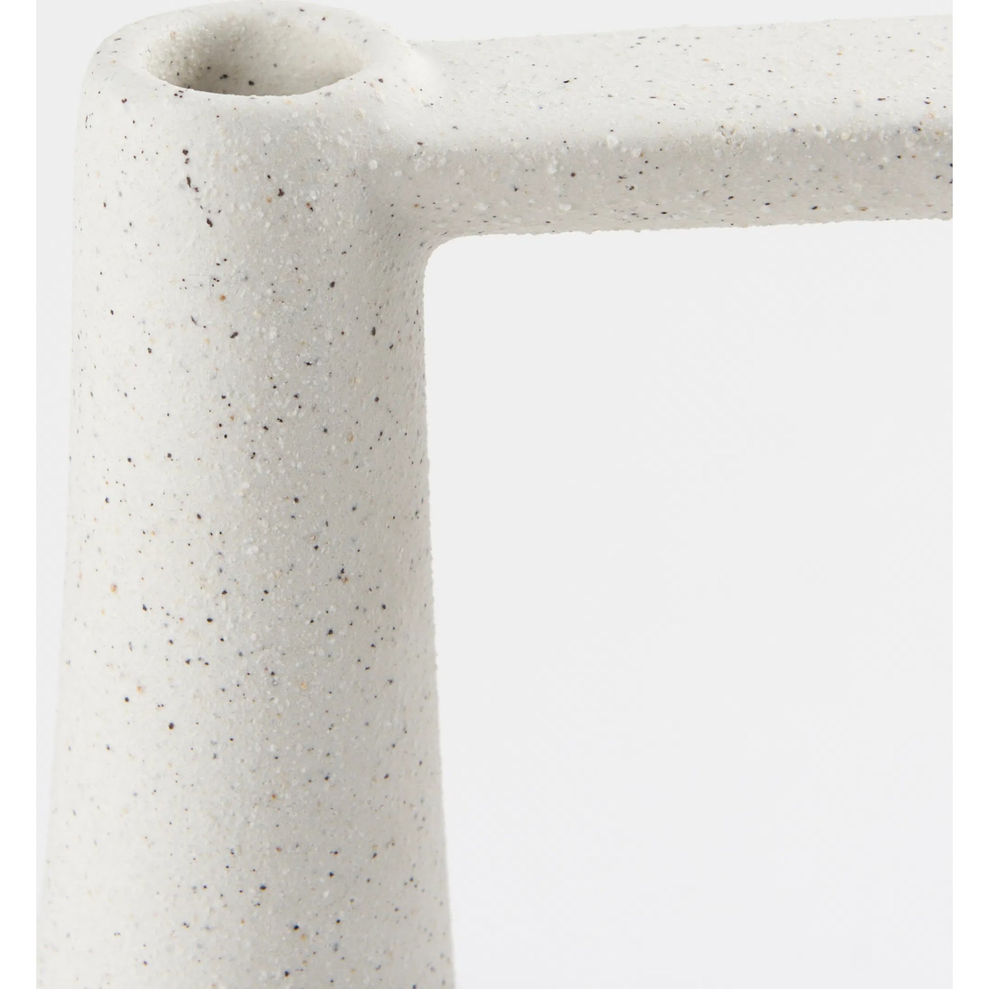 Burton White Jug Vase by Mercana in white. Made from ceramic in a modern style.