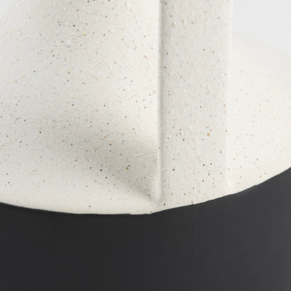 Burton White Jug Vase by Mercana in white. Made from ceramic in a modern style.