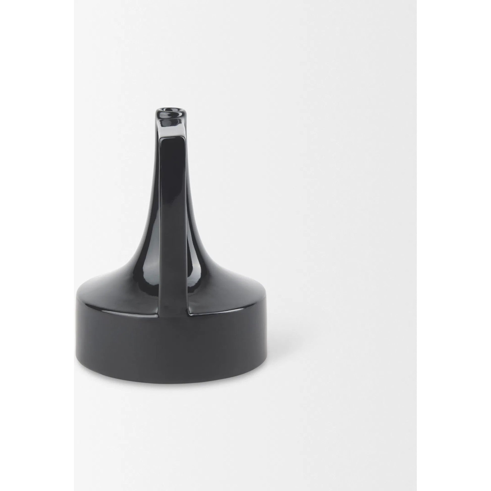 Burton Black Jug Vase by Mercana in black. Made from ceramic in a modern style.