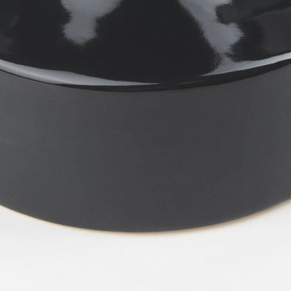 Burton Black Jug Vase by Mercana in black. Made from ceramic in a modern style.