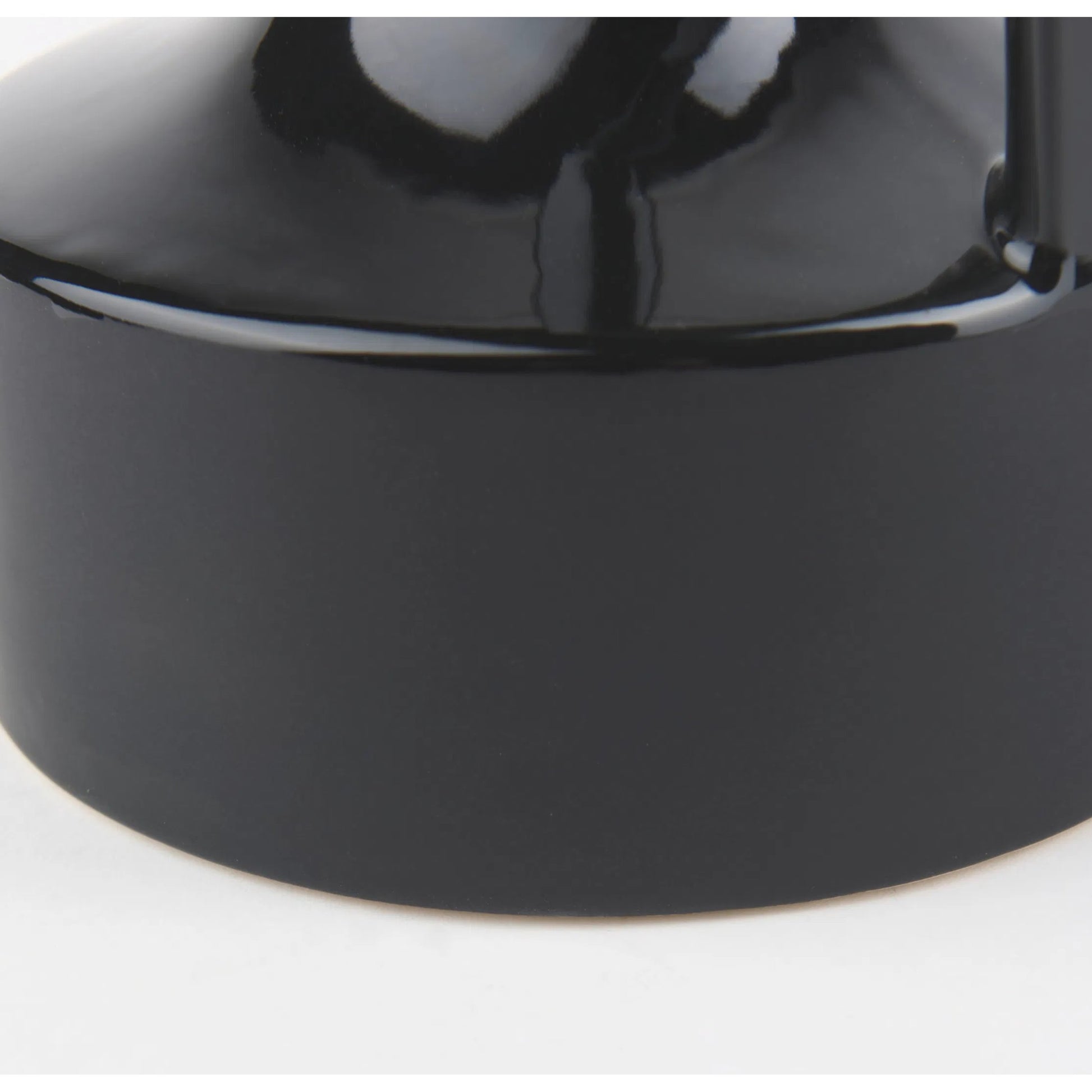 Burton Black Jug Vase by Mercana in black. Made from ceramic in a modern style.