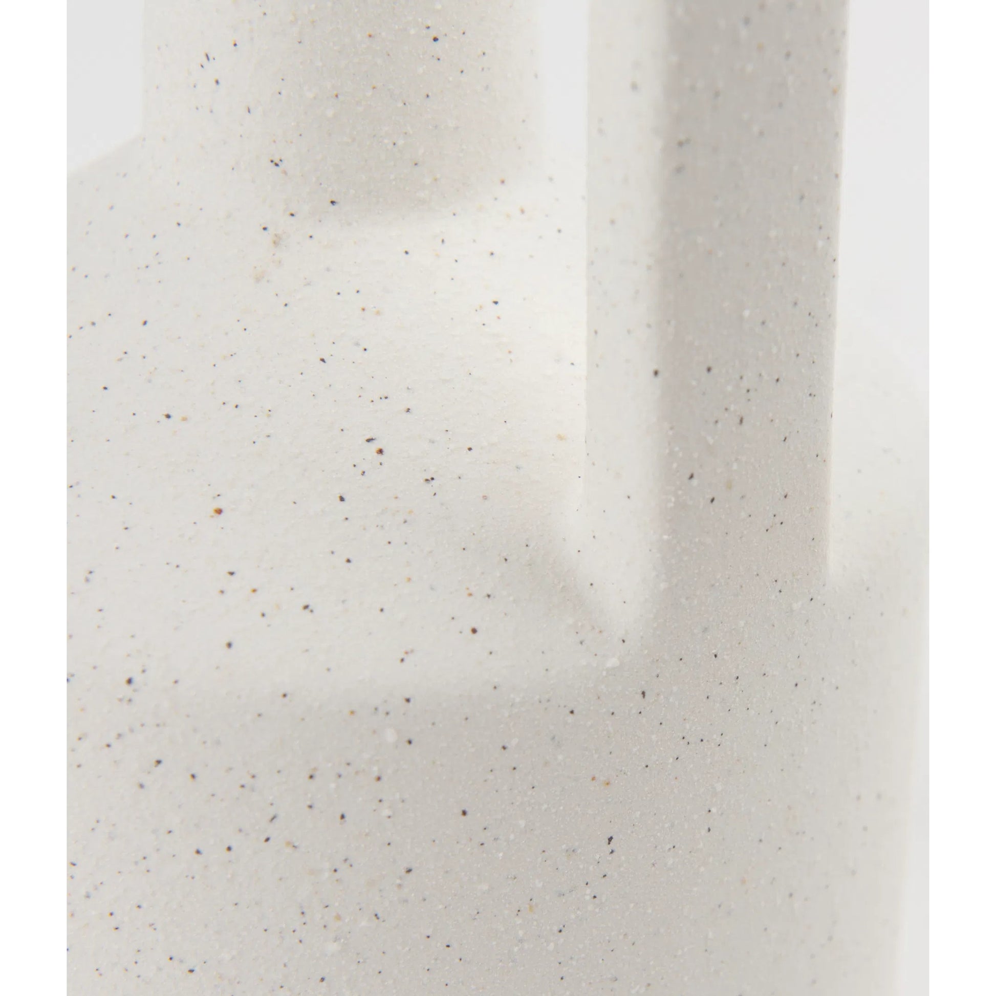 Burton White Jug Vase by Mercana in white. Made from ceramic in a modern style.