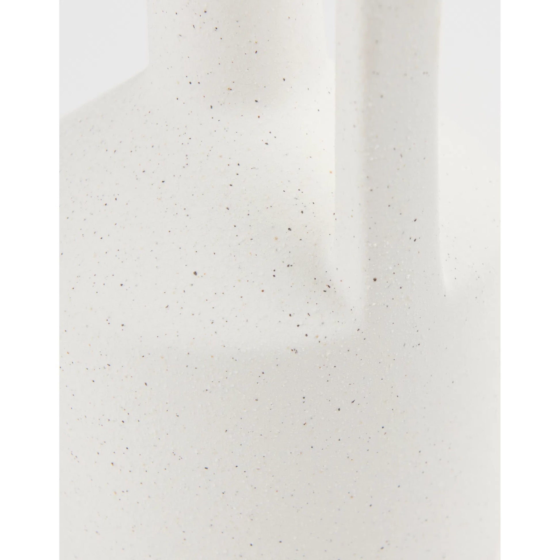 Burton White Jug Vase by Mercana in white. Made from ceramic in a modern style.