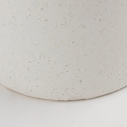 Burton White Jug Vase by Mercana in white. Made from ceramic in a modern style.