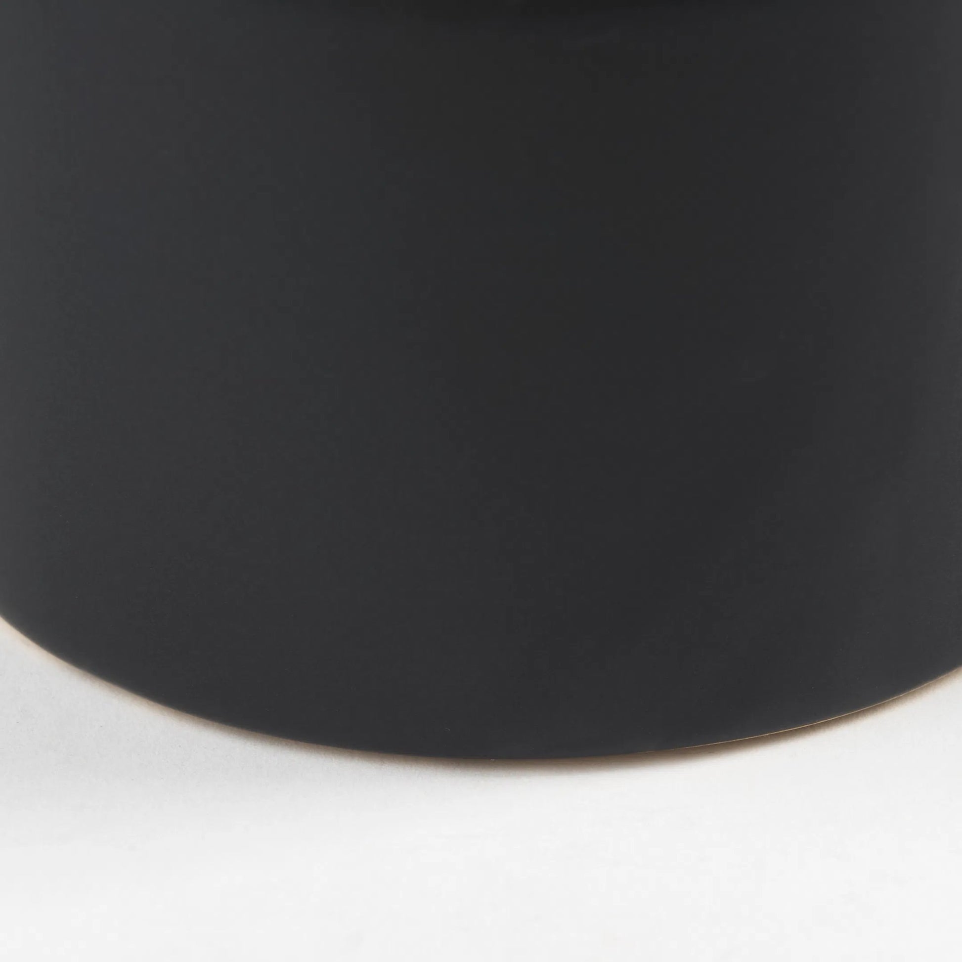 Burton Matte Black Jug Vase by Mercana in black. Made from ceramic in a modern style.