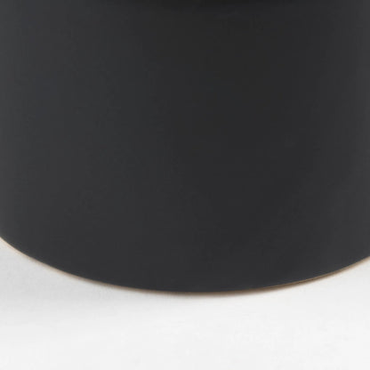 Burton Matte Black Jug Vase by Mercana in black. Made from ceramic in a modern style.