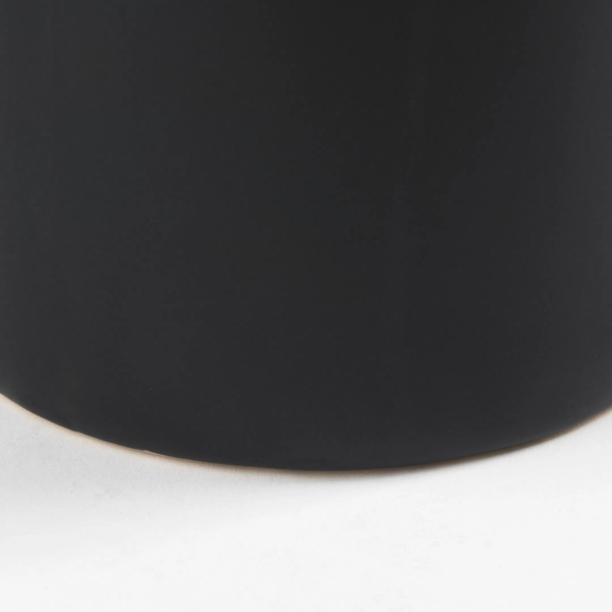 Burton Matte Black Jug Vase by Mercana in black. Made from ceramic in a modern style.