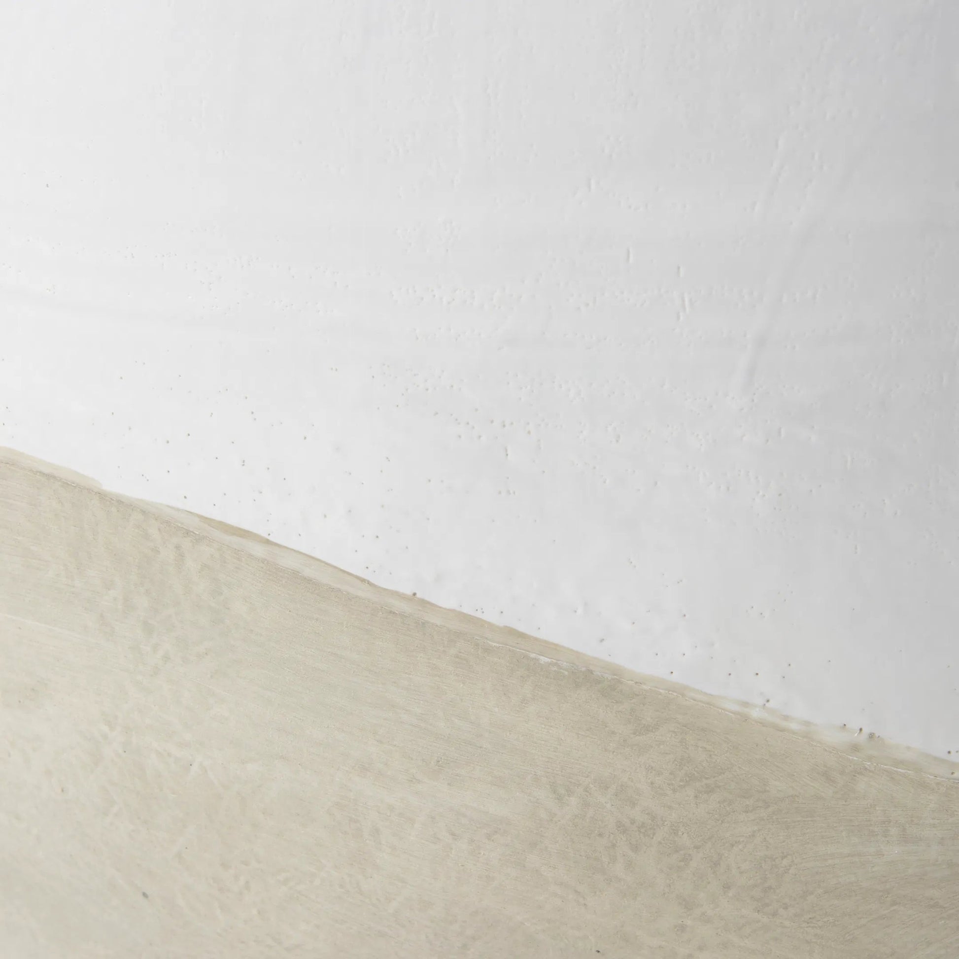 Amos Color Blocked Floor Vase by Mercana in white. Made from ceramic in a transitional style.