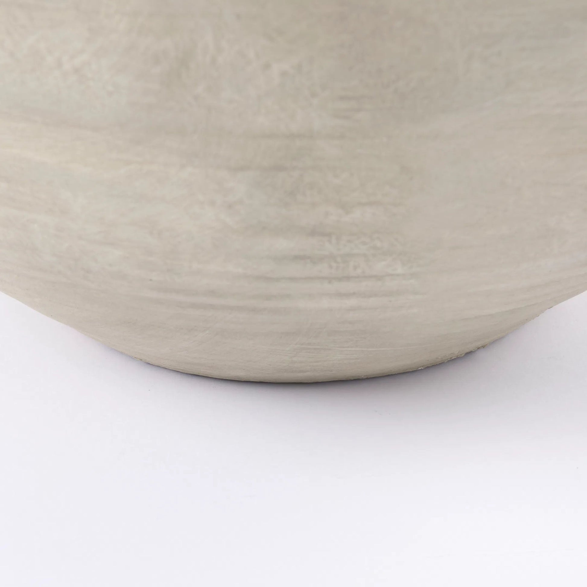 Amos Color Blocked Floor Vase by Mercana in white. Made from ceramic in a transitional style.