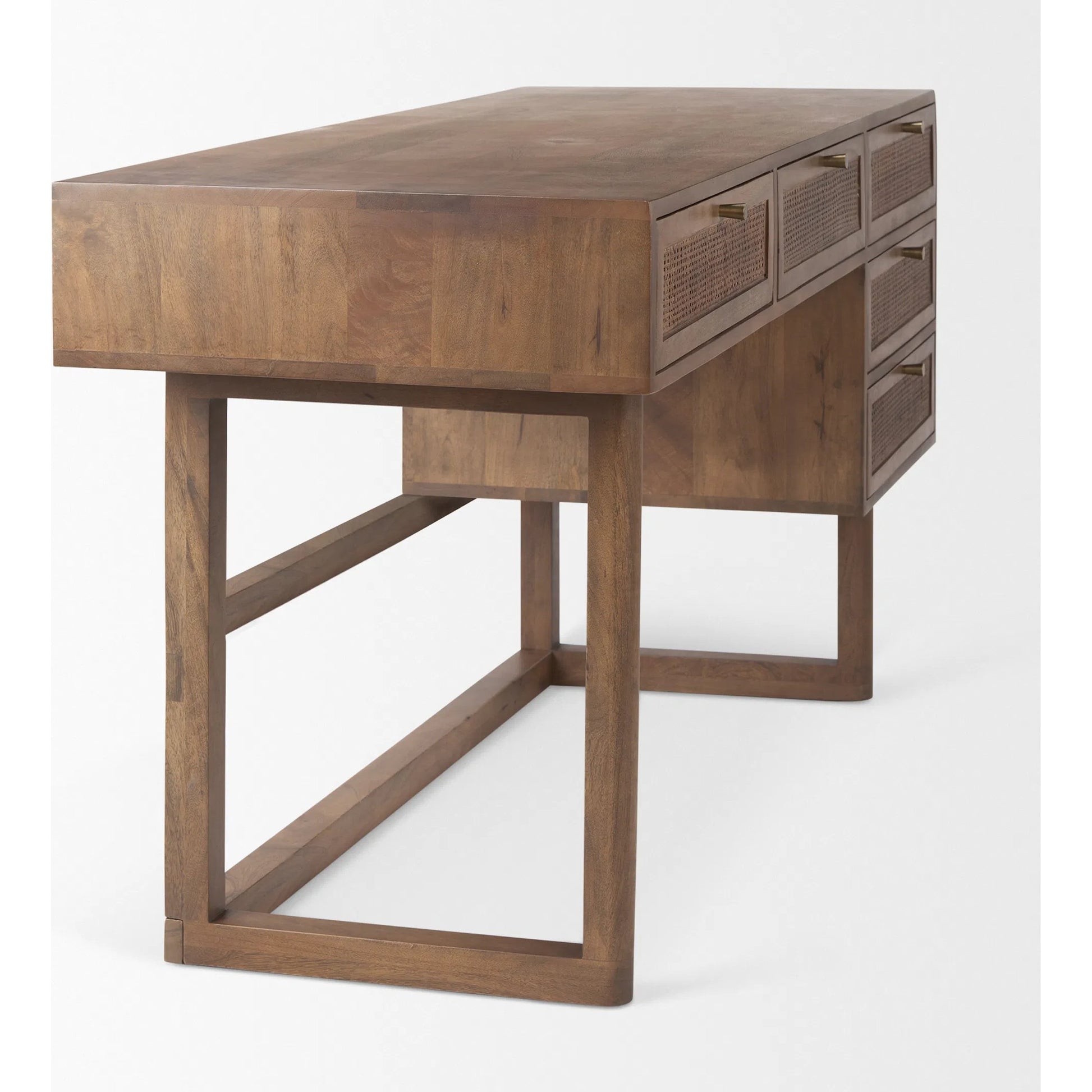 Grier Office Desk by Mercana. Made from solid wood in a unique style.